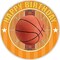 Basketball Edible Cake Topper Icing Image fits 8 inch round or larger cake